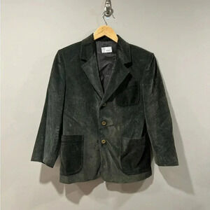 Versace Green Corduroy Sport  Jacket